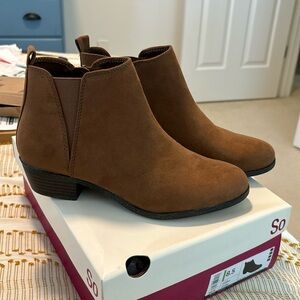 SO Kohls Hanno Ankle Boots Size 8.5 Womens
